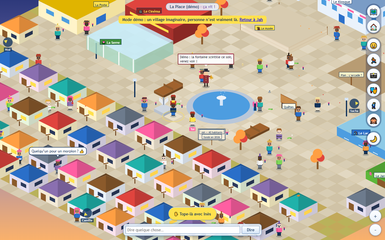 Le village et ses bâtiments